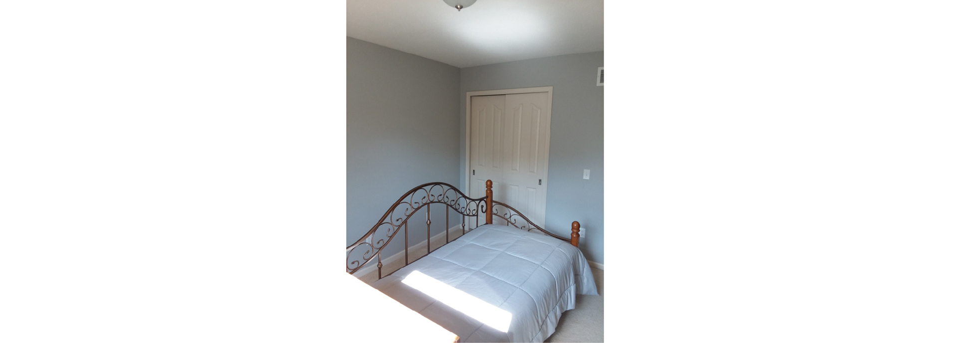 bedroom walls painting before and after - after - broadview heights ohio